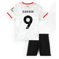 Camiseta Liverpool Darwin Nunez #9 Tercera Equipación para niños 2024-25 manga corta (+ pantalones cortos)